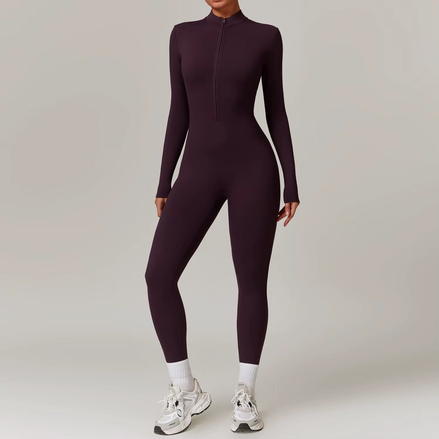 🔥 Barboteuse de Yoga Zippée – Style, Confort et Performance en Une Pièce