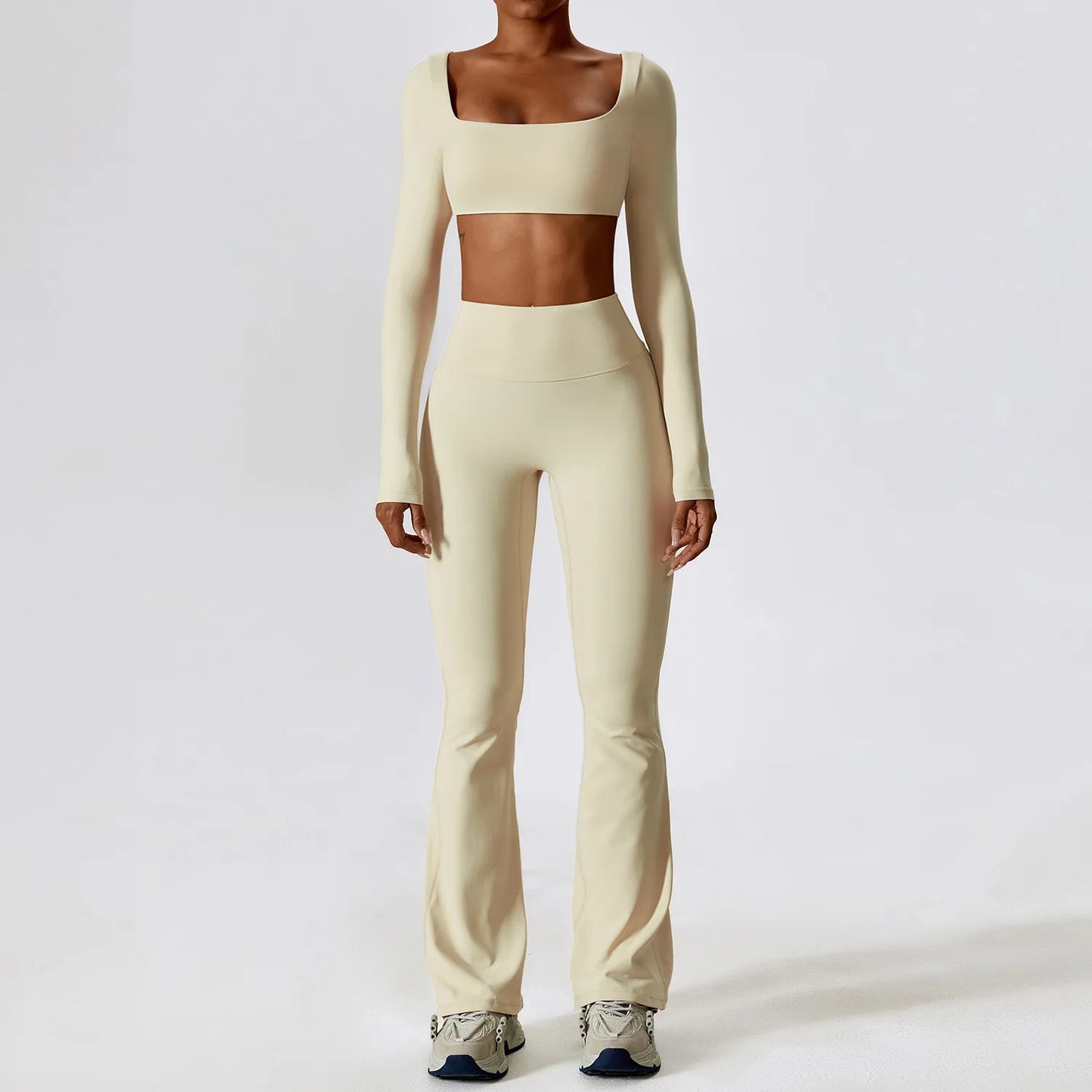 Ensemble de Yoga 2 Pièces Sans Couture – Confort & Style au Quotidien