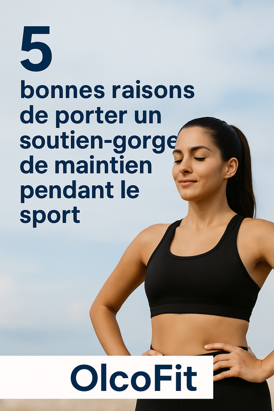 🏋️‍♀️ 5 bonnes raisons de porter un soutien-gorge de maintien pendant le sport