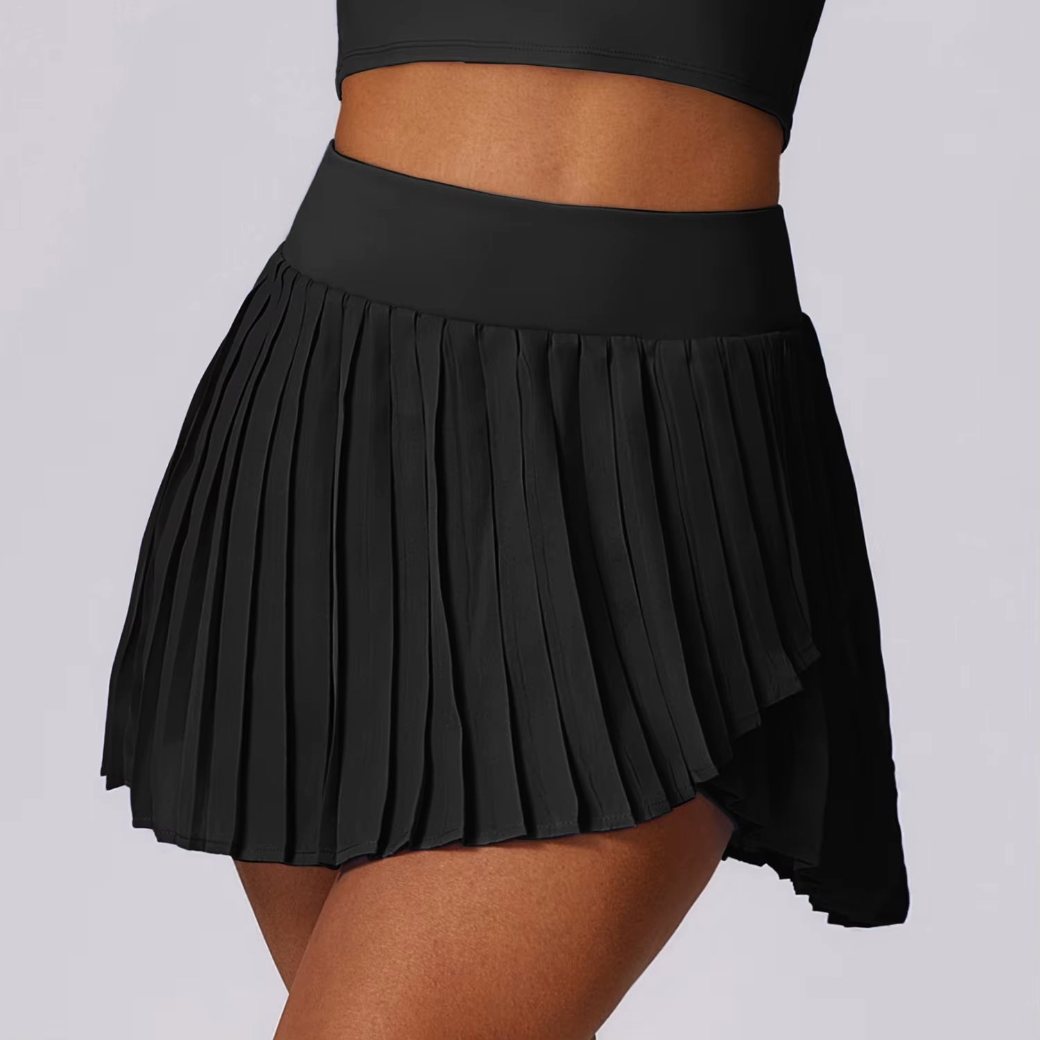 🎾 Jupe de Tennis Plissée avec Short Intégré – Élégance & Performance