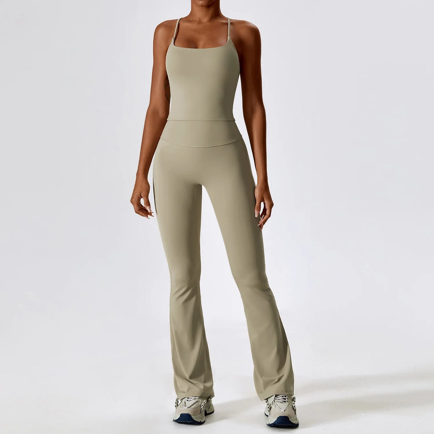  Ensemble de Yoga 2 Pièces Sans Couture – Confort & Style au Quotidien
