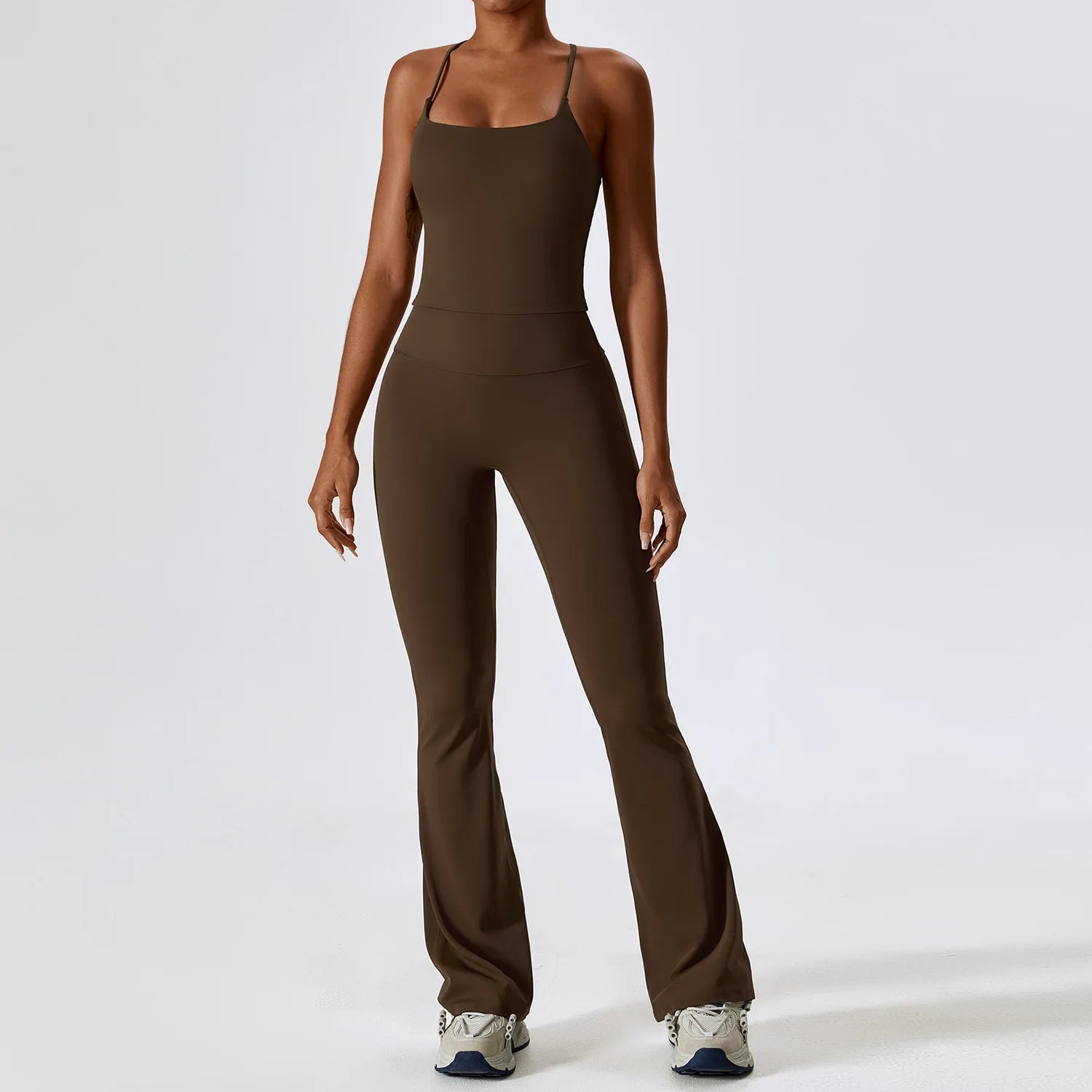  Ensemble de Yoga 2 Pièces Sans Couture – Confort & Style au Quotidien