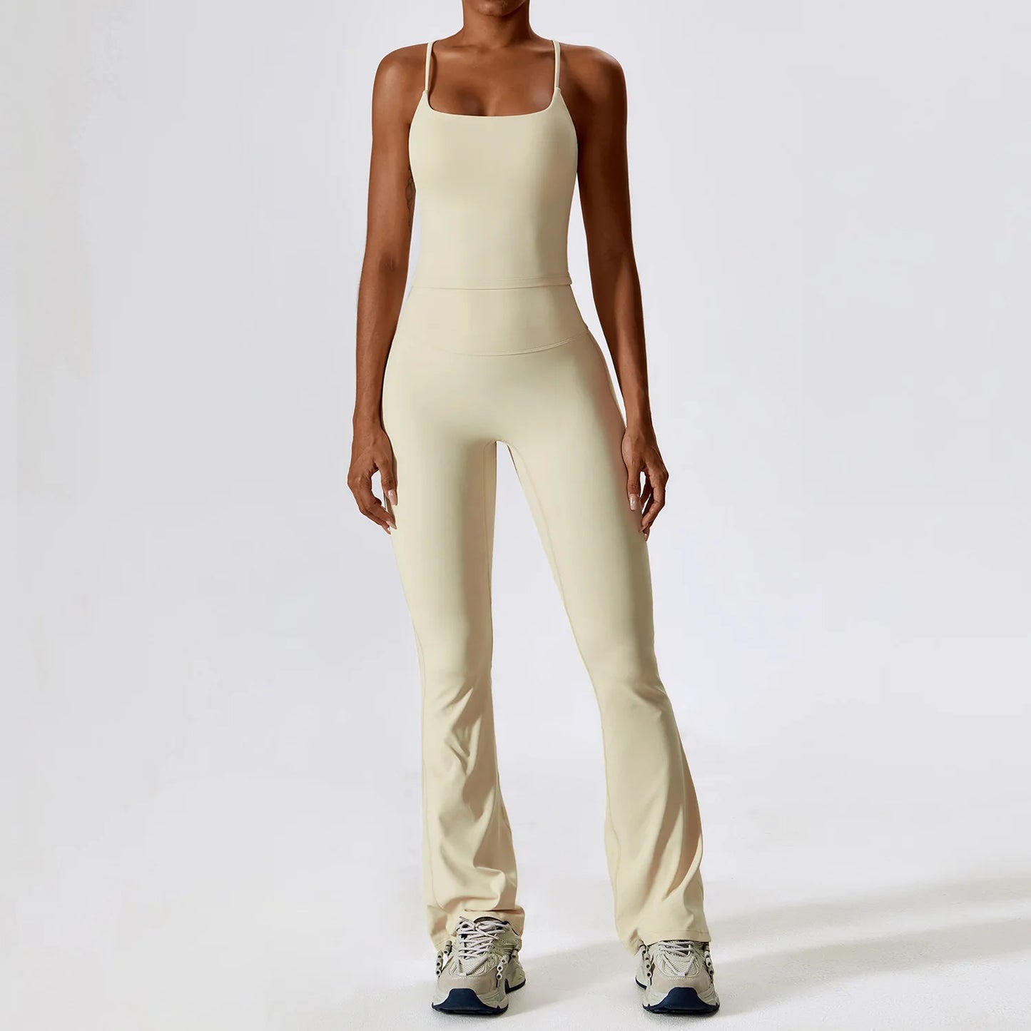  Ensemble de Yoga 2 Pièces Sans Couture – Confort & Style au Quotidien