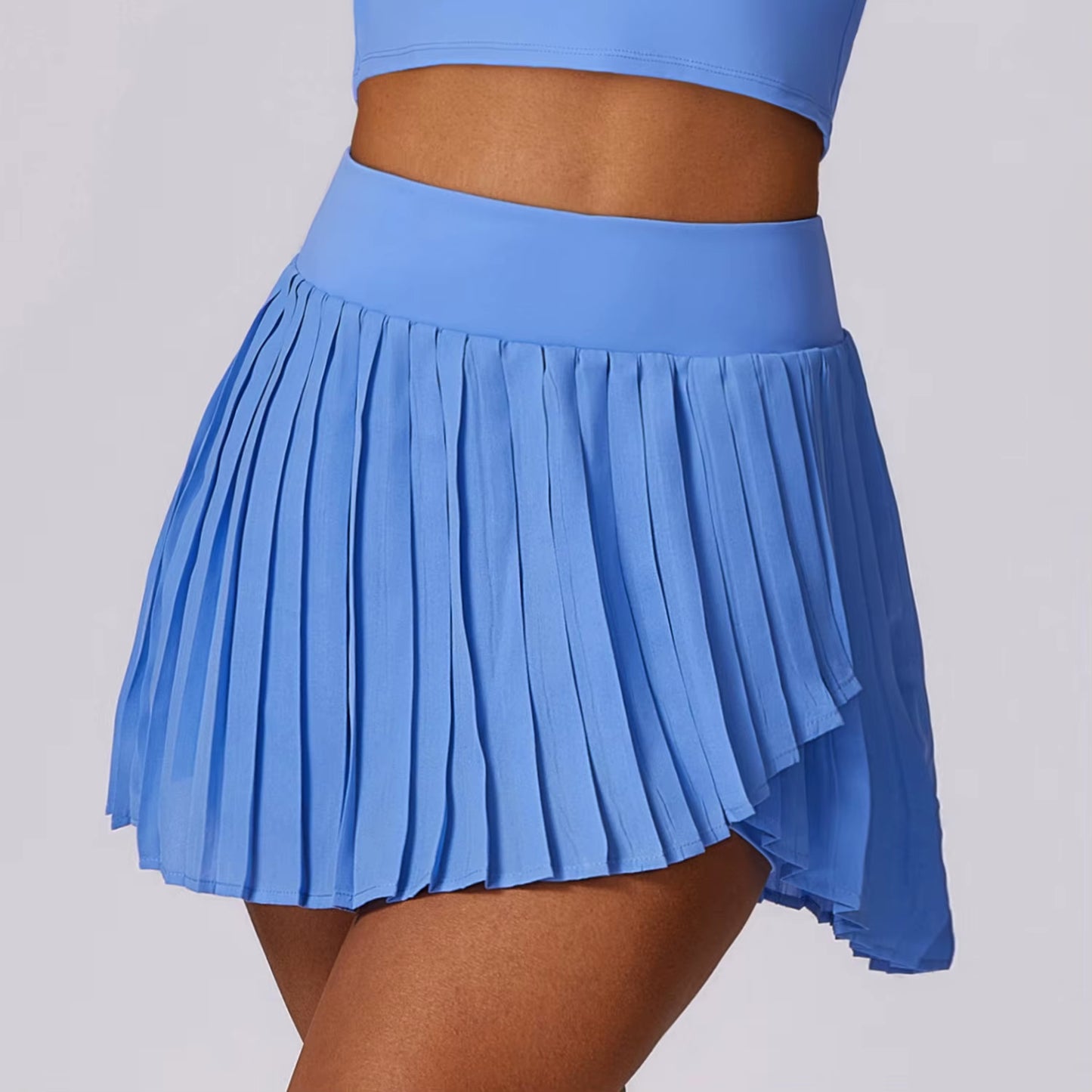 🎾 Jupe de Tennis Plissée avec Short Intégré – Élégance & Performance