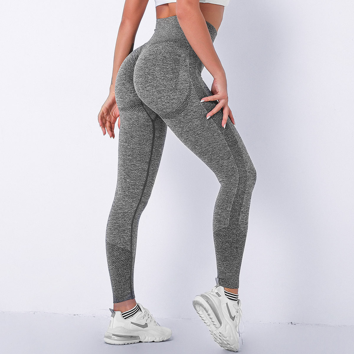 Legging de Fitness Femme Taille Haute | Push-Up, Anti-Cellulite, Ultra Stretch