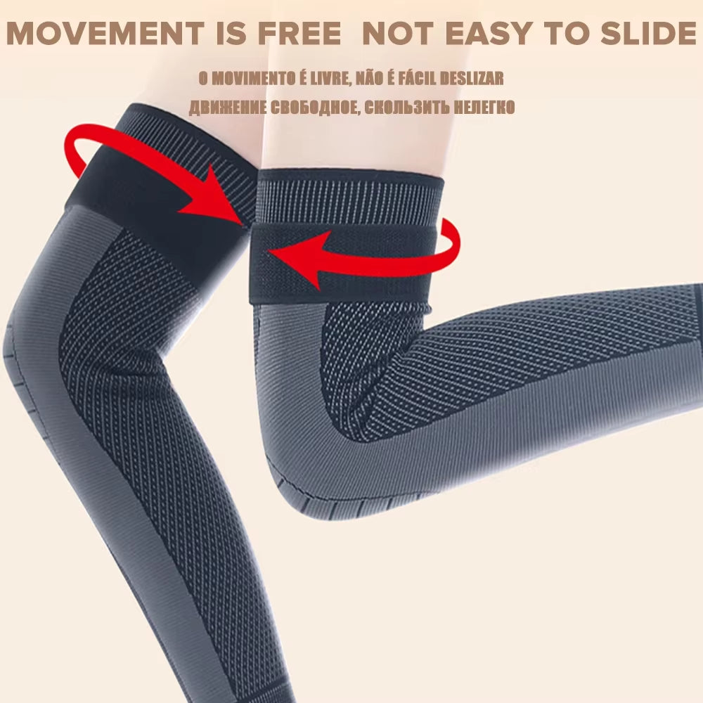 Genouillères de Compression Élastiques – Soutien et Performance au Top